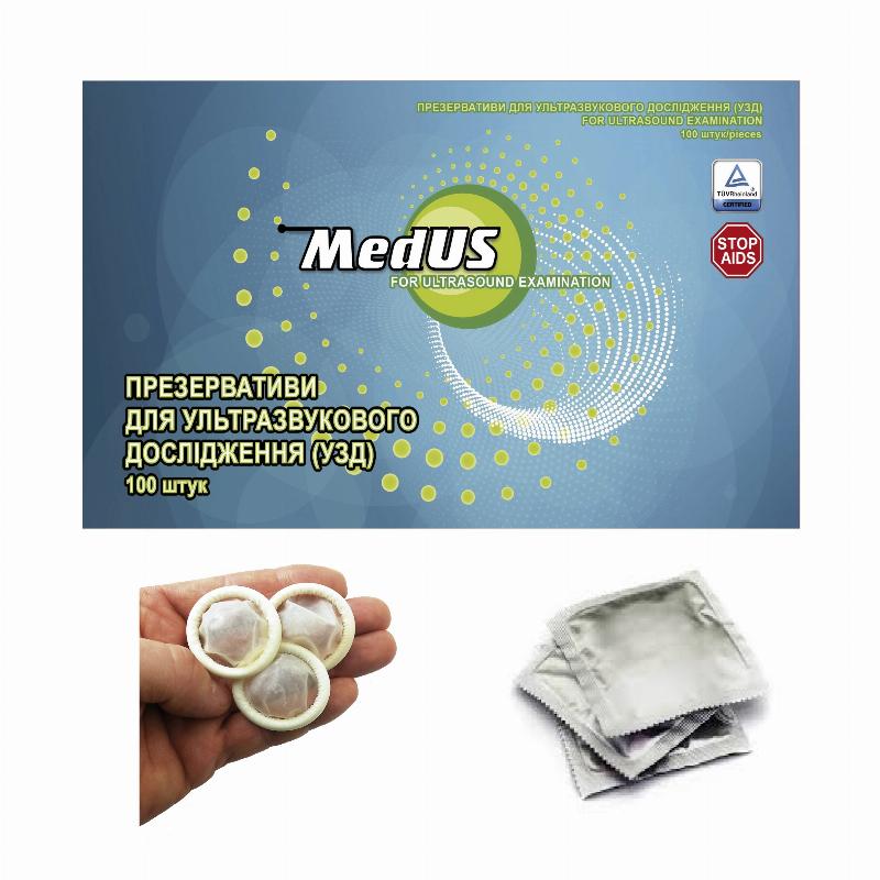 Презервативи "MEDUS" ® для УЗД №100